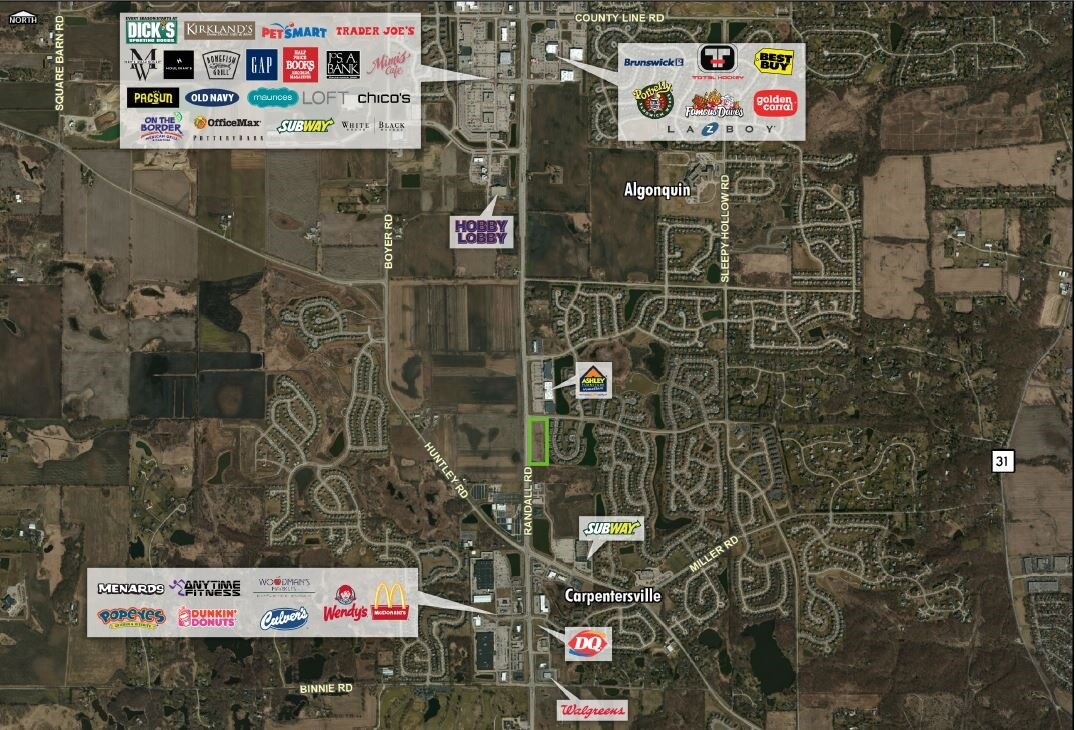 SEC of Randall Rd & Grandview Dr, Carpentersville, IL for Sale