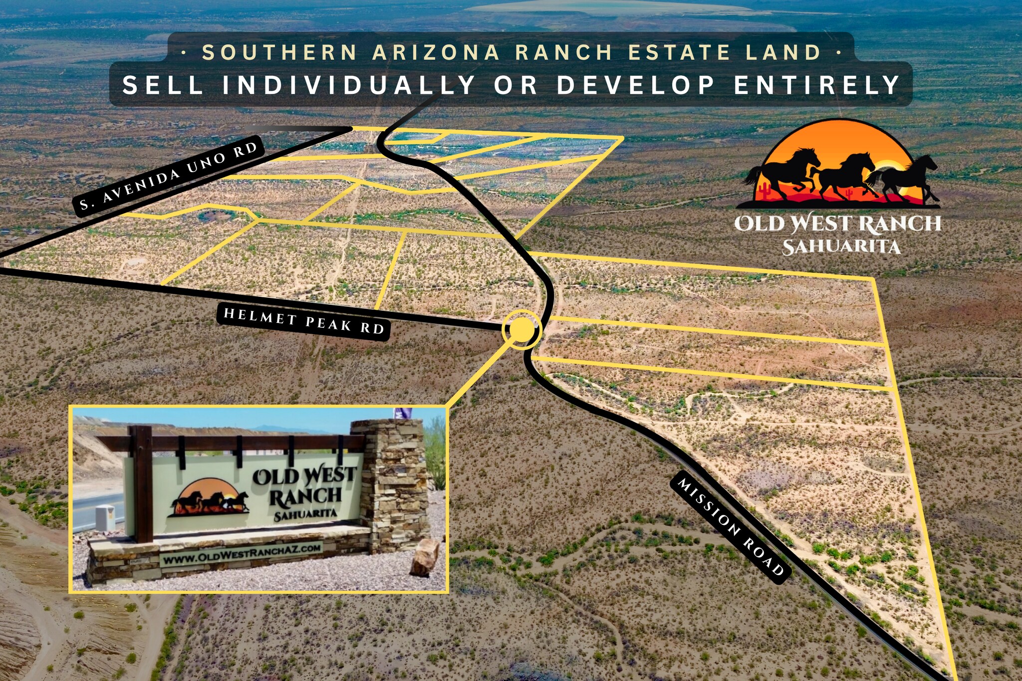00 S Mission Rd & Helmet Peak Rd, Sahuarita, AZ for Sale