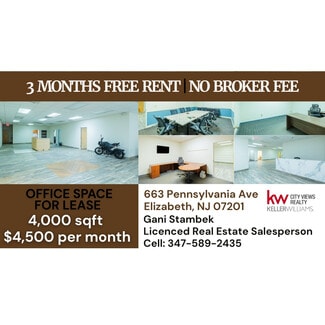 Elizabeth, NJ Office - 663 Pennsylvania Ave
