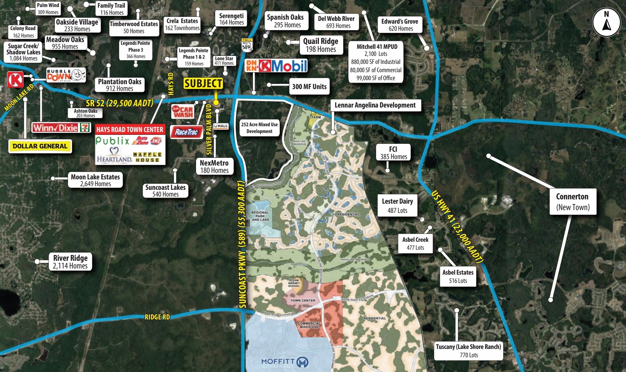 SEC SR 52 & Silver Palm Blvd, Land O' Lakes, FL for Rent