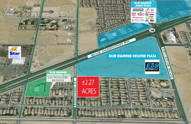Blue Diamond Rd @ Edmond St, Las Vegas, NV for Sale