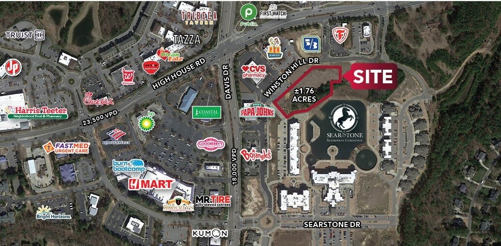 0 Winston Hill Dr, Cary, NC for Sale