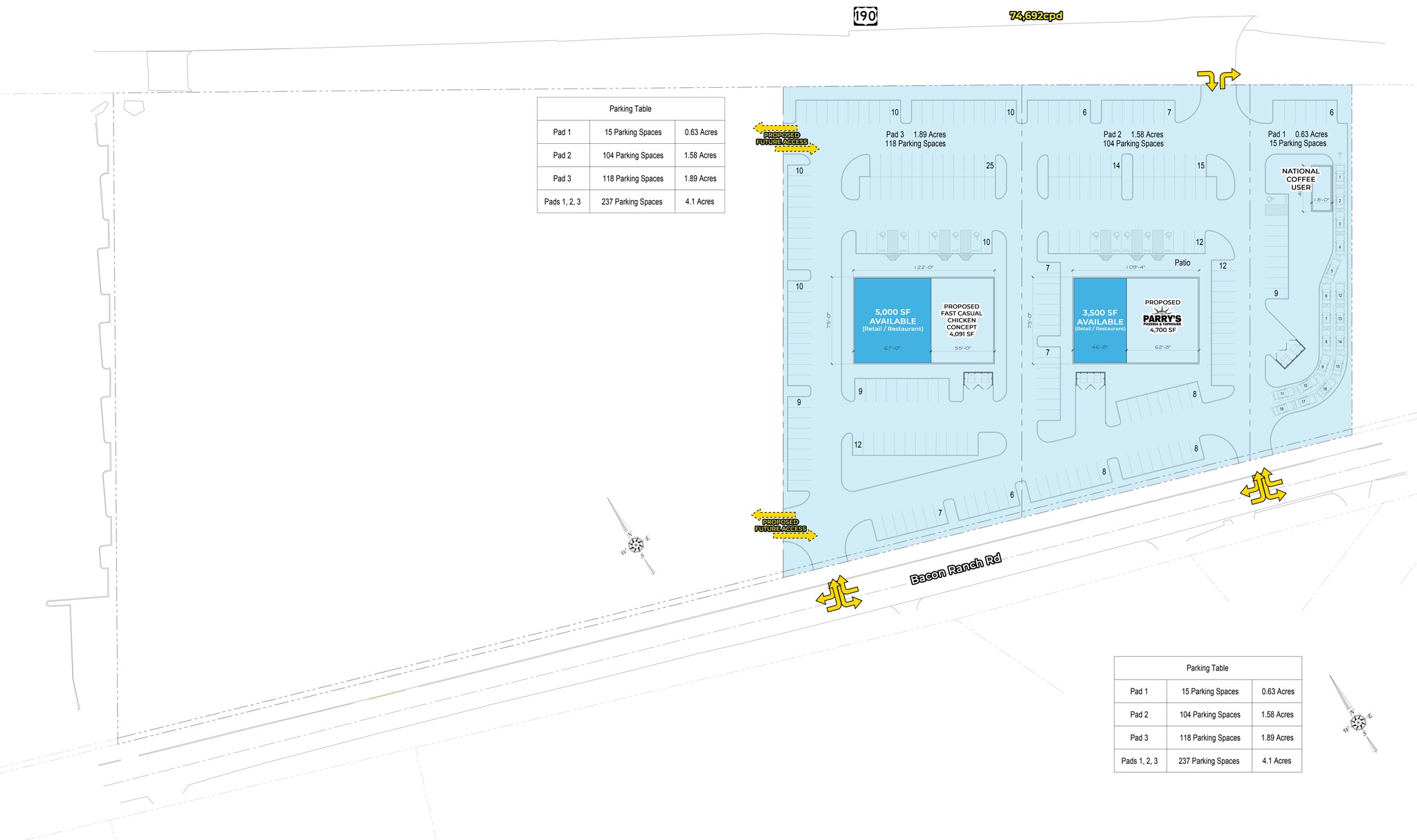 Hwy 190 @ E Stan Schlueter Loop, Killeen, TX for Rent