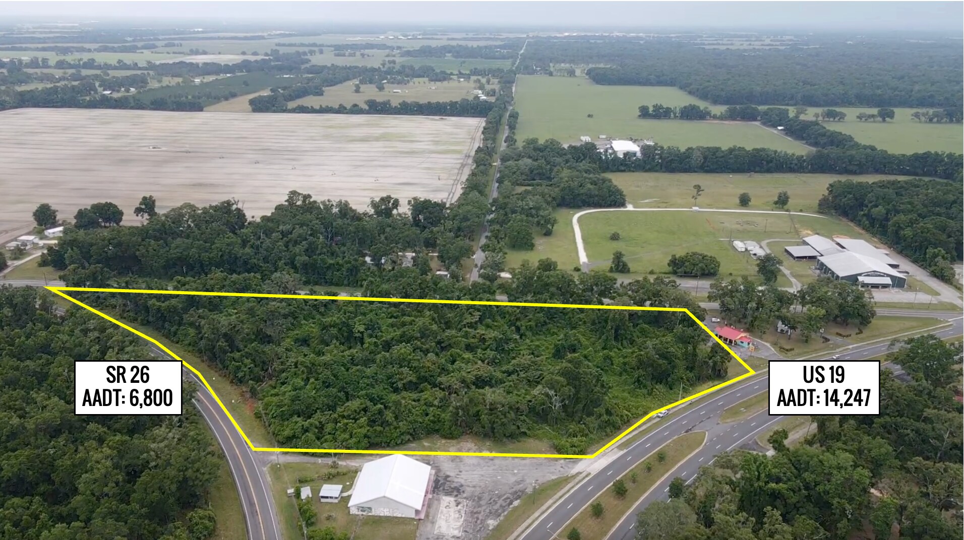 SR 26 @ Countyline Road, Fanning Springs, FL for Sale