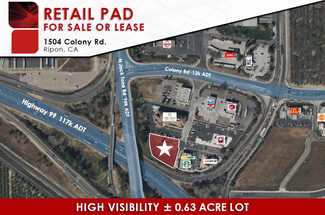 Ripon, CA Commercial Land - 1504 W Colony Rd