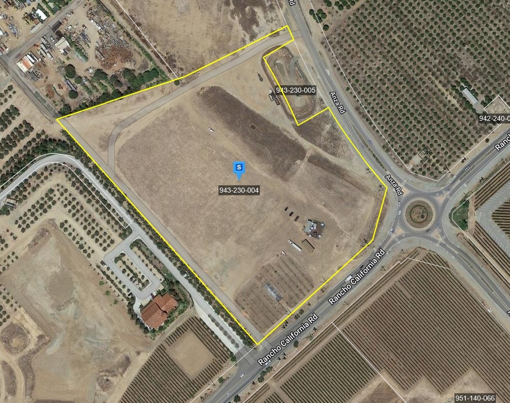 Rancho California Rd @ Anza, Temecula, CA for Sale