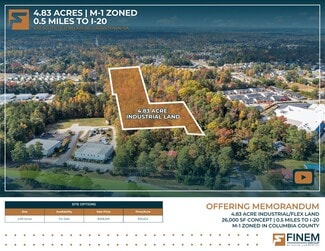 Grovetown, GA Industrial - 670 S Old Belair Rd