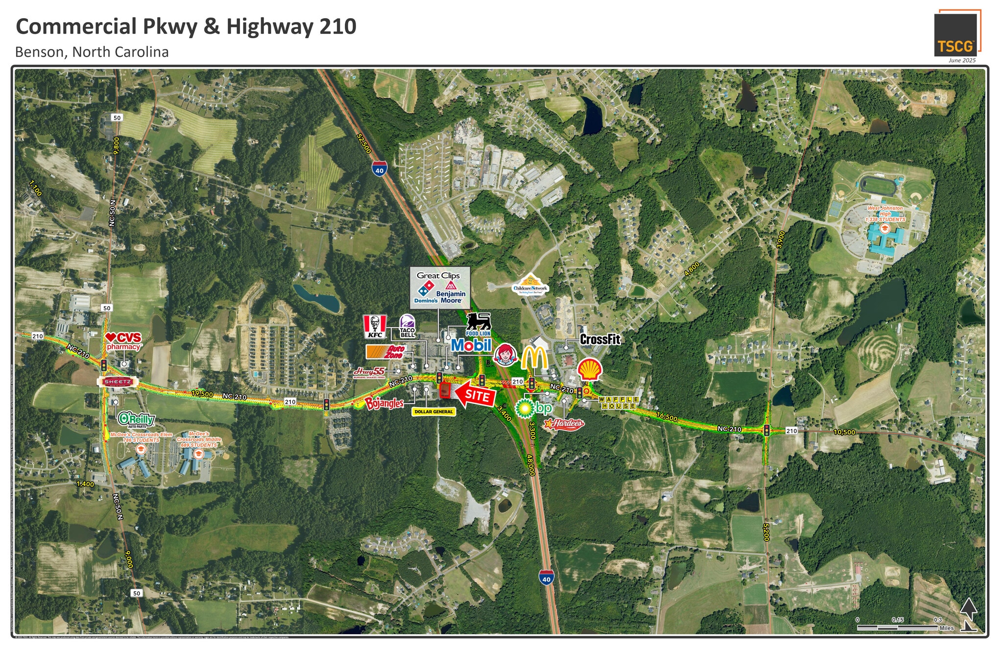 Commercial Pky @ NC-210, Benson, NC for Rent