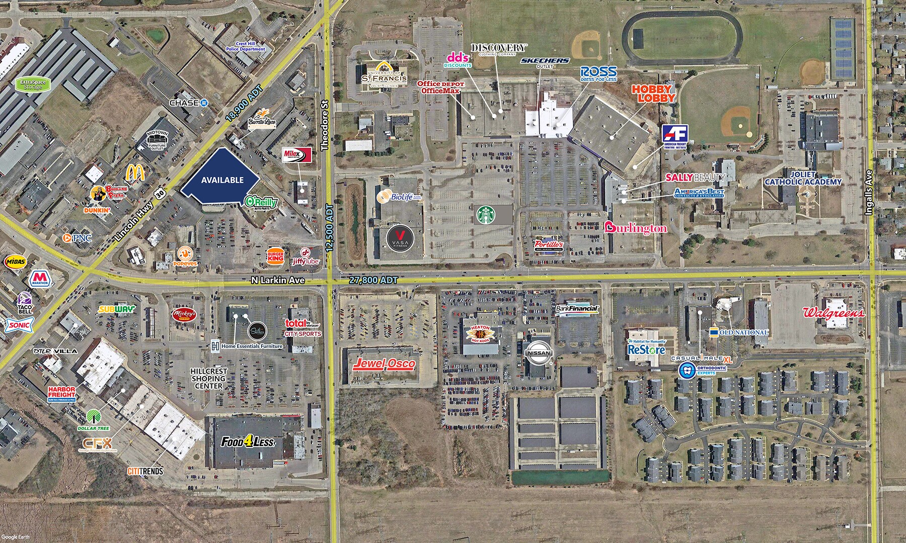 1693 Plainfield Rd, Crest Hill, IL for Rent