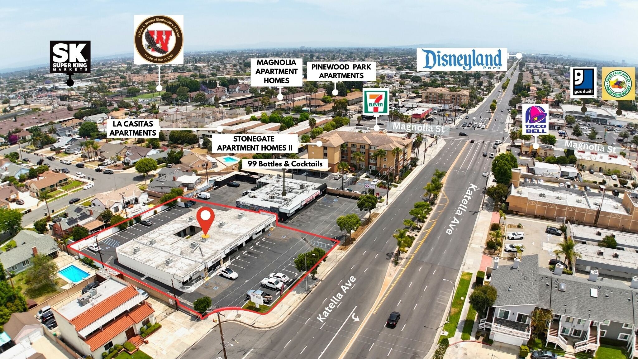 8869-8877 Katella Ave, Anaheim, CA for Rent