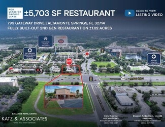 Altamonte Springs, FL Retail - 795 Gateway Dr Altamonte Springs, FL Retail - 795 Gateway Dr