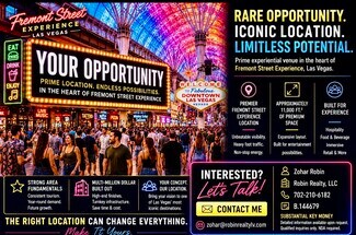 Las Vegas, NV Retail - 310 Fremont St Las Vegas, NV Retail - 310 Fremont St