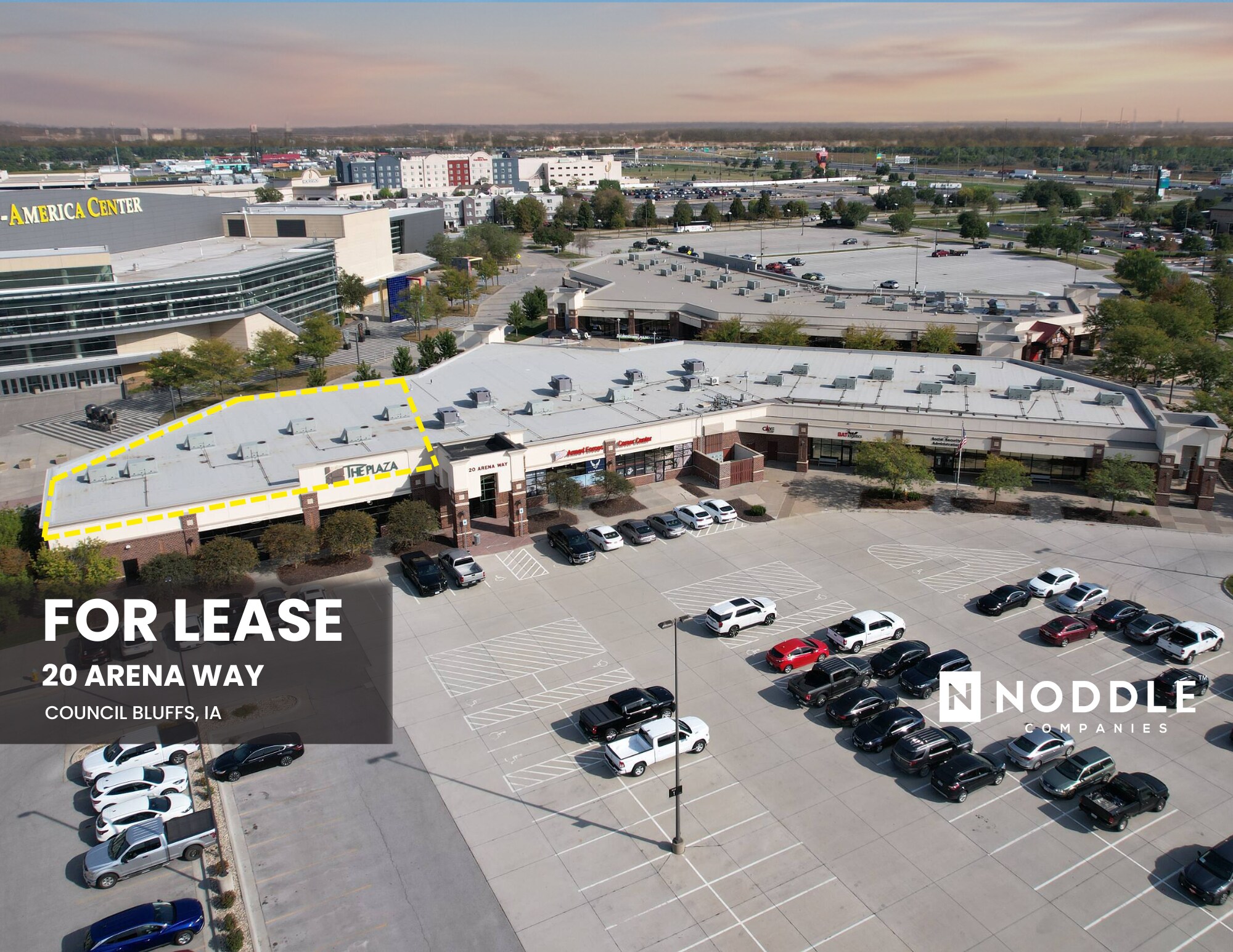 20-40 Arena Center, Council Bluffs, IA for Rent