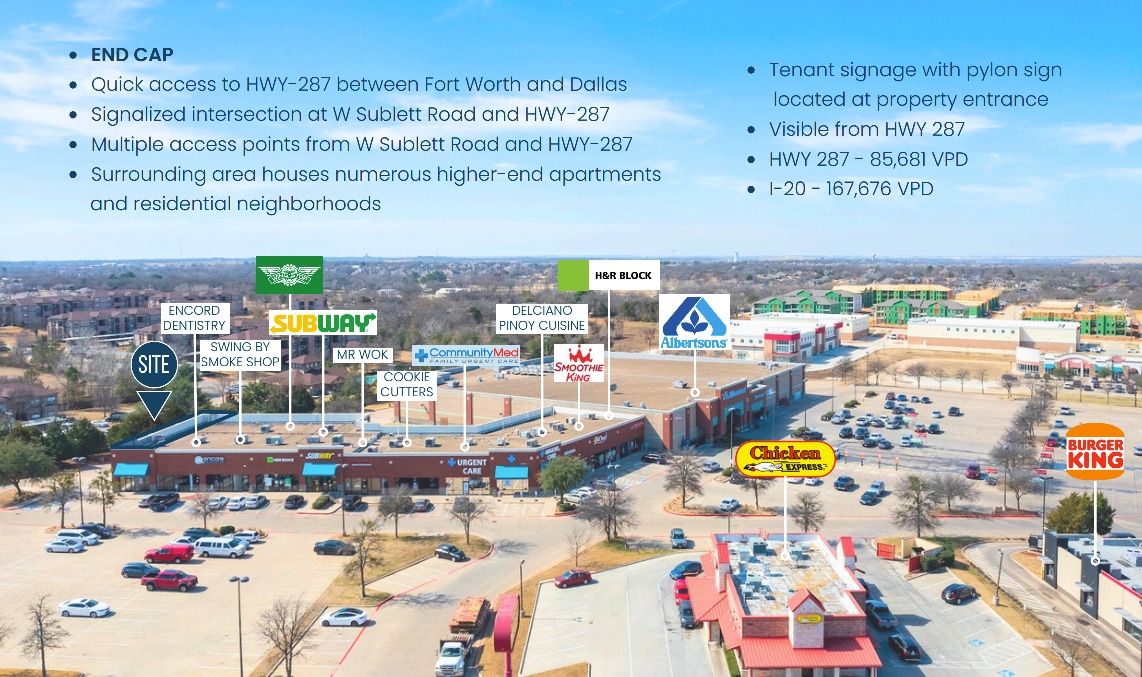 6220-6230 US 287 HWY, Arlington, TX for Rent