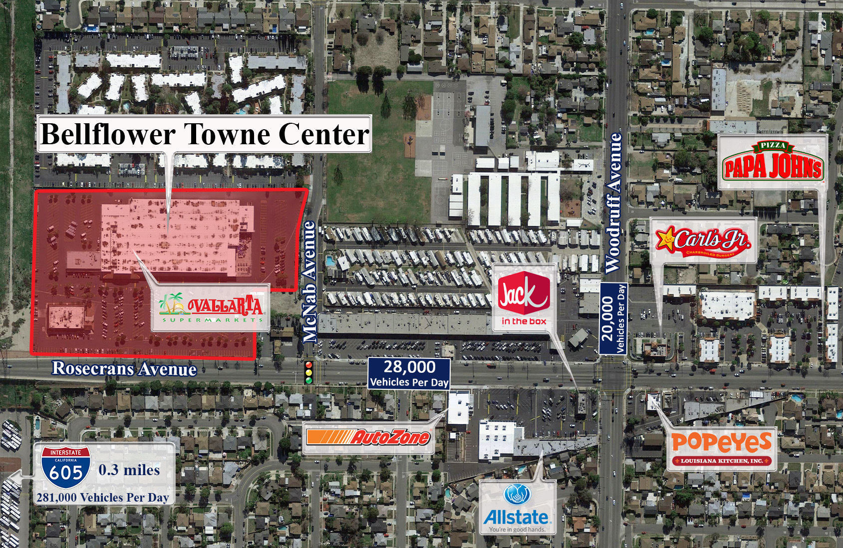 10400-10408 Rosecrans Ave, Bellflower, CA for Rent