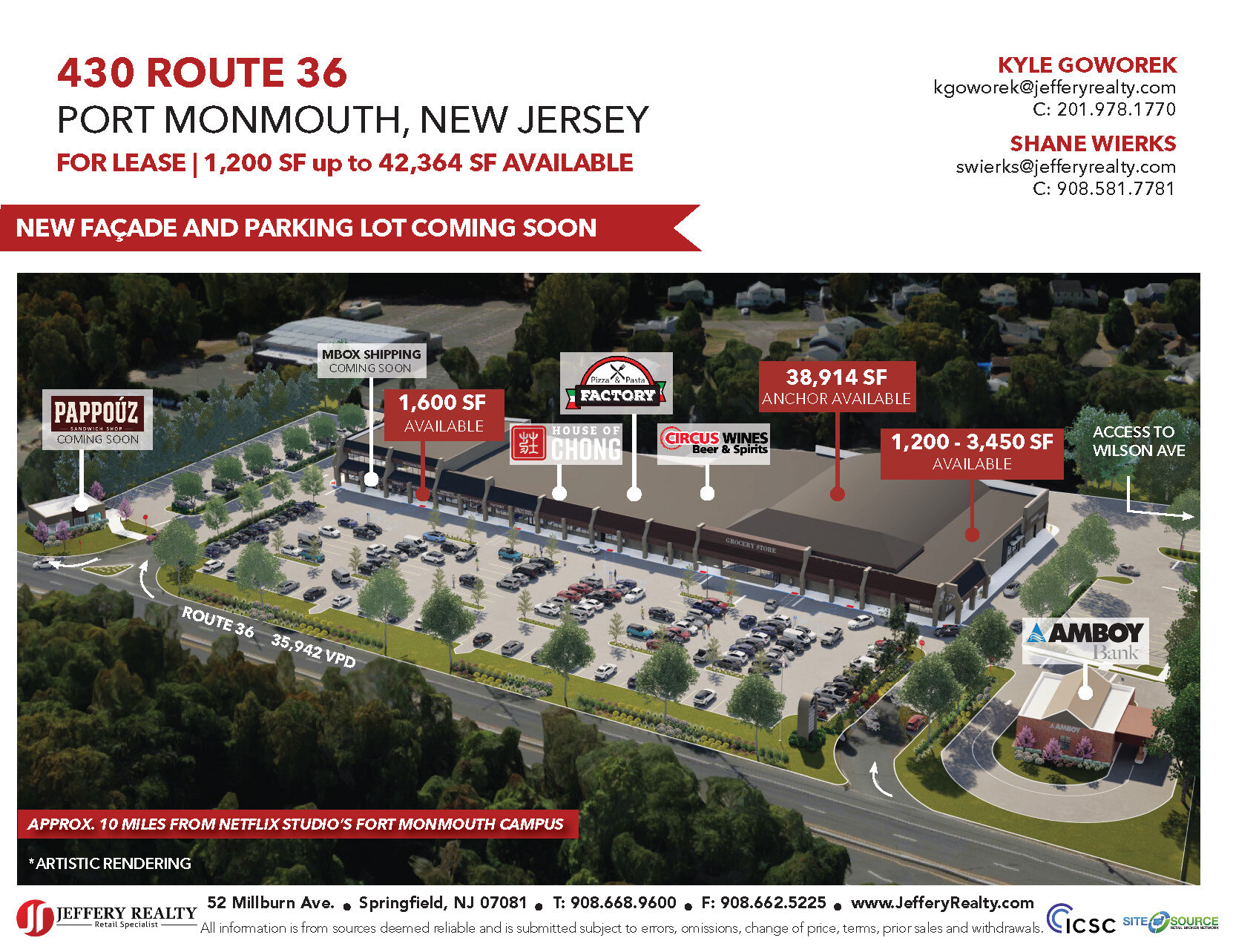 430 State Hwy Rte 36, Middletown, NJ for Rent