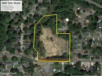 Conway, AR Commercial Land - 2480 Tyler St