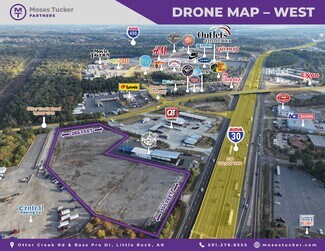 Little Rock, AR Commercial Land - & Otter Creek Rd