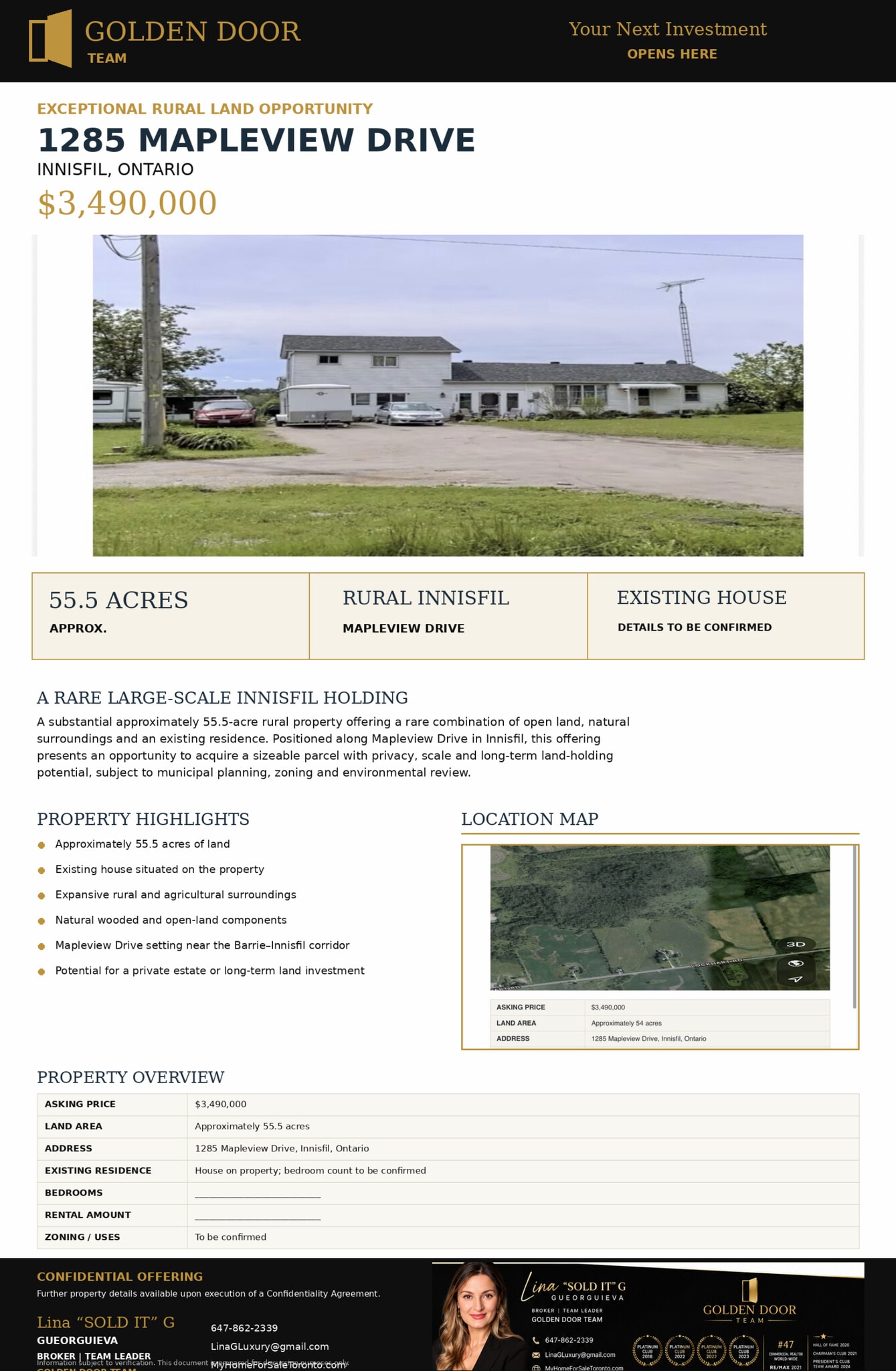 1285 Mapleview Dr, Innisfil, ON for Sale