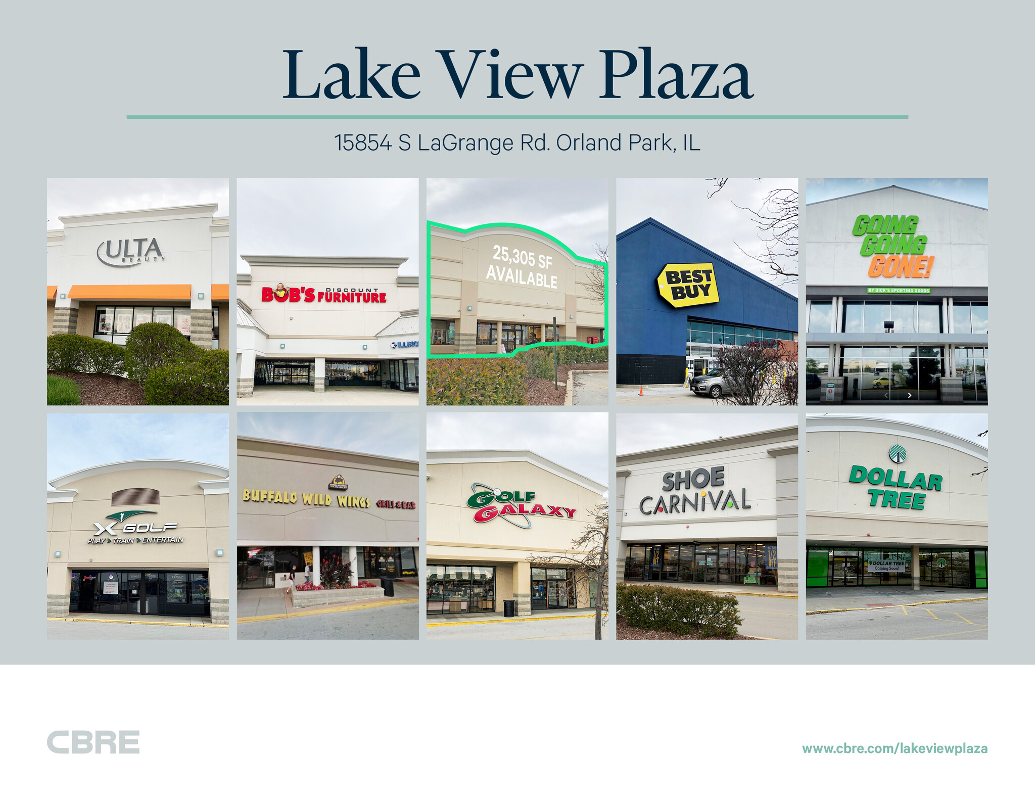 15752-15892 La Grange Rd, Orland Park, IL for Rent