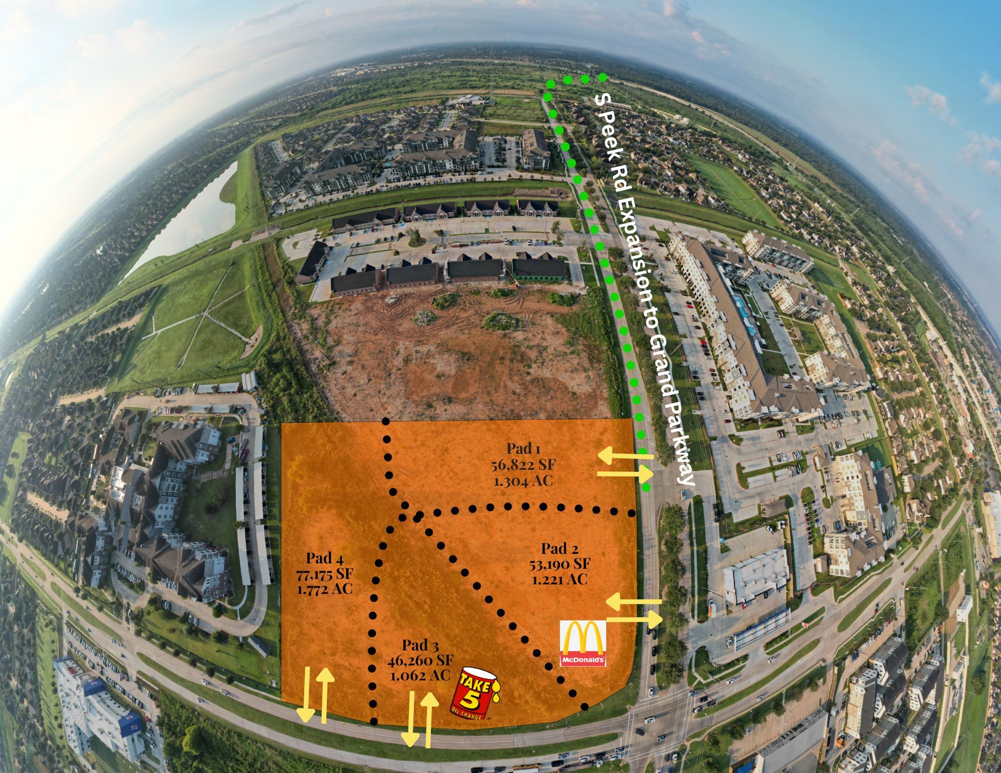 Bellaire Blvd & Peek Rd, Richmond, TX for Rent