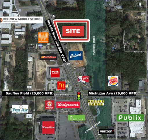 6100 Mobile Hwy, Pensacola, FL for Sale