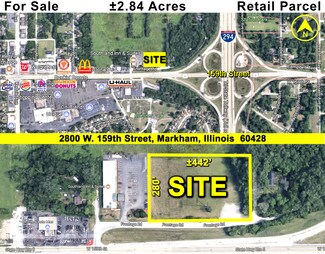 Markham, IL Commercial Land - 2800 W 159th St Markham, IL Commercial Land - 2800 W 159th St