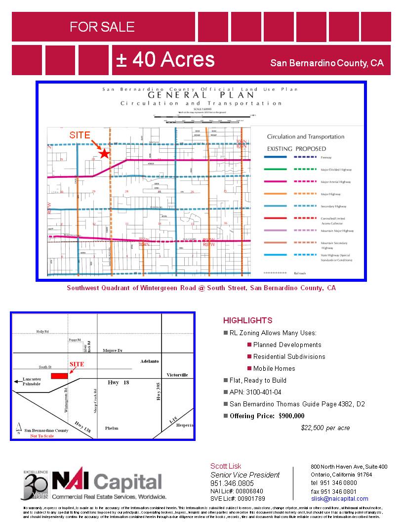 14000 Wintergreen Rd, Pinon Hills, CA for Sale