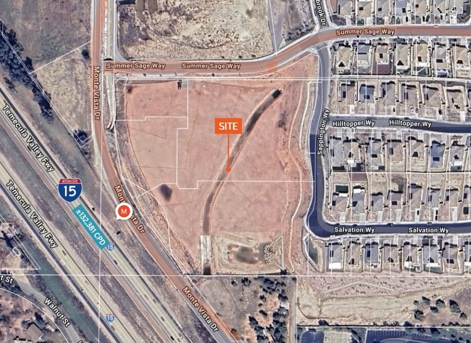 Monte Vista Drive Dr @ Summer Sage Way, Wildomar, CA for Sale