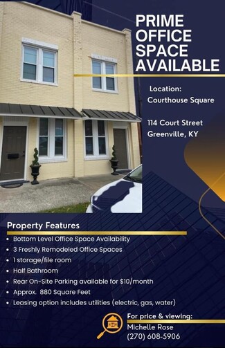 Greenville, KY Office/Retail - 114 Court St