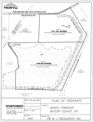 Slippery Rock, PA Commercial Land - 0 Route 108