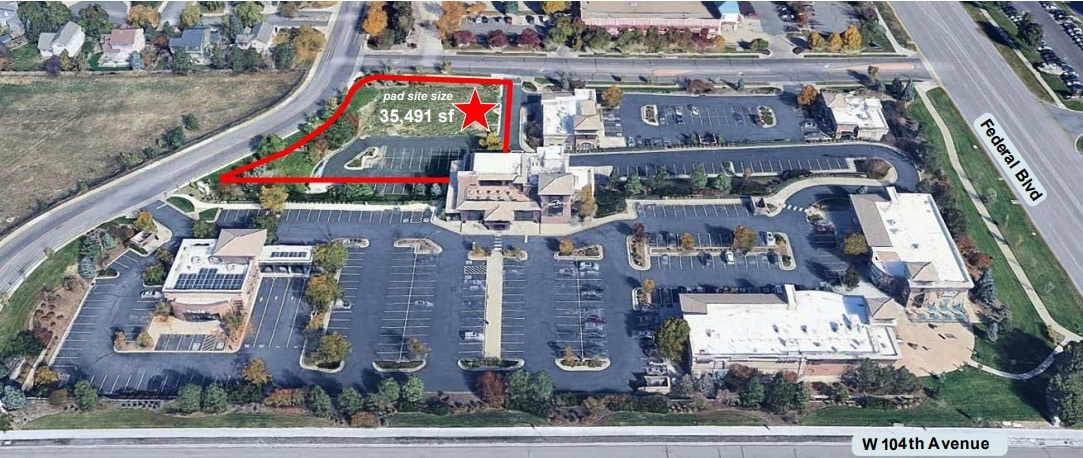W 3003 W 104th Ave - PAD SITE, Westminster, CO for Sale