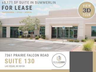 Las Vegas, NV Office - 7361 Prairie Falcon Rd