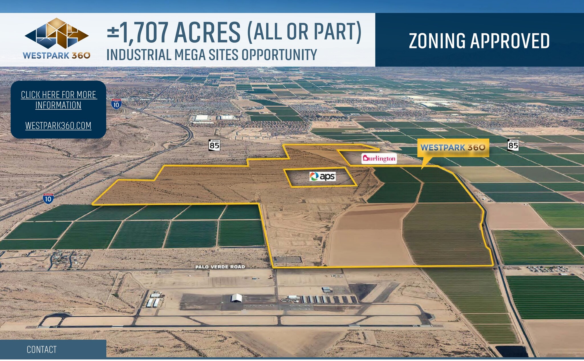 SW of I10 & Hwy 85 Junction, Buckeye, AZ for Sale