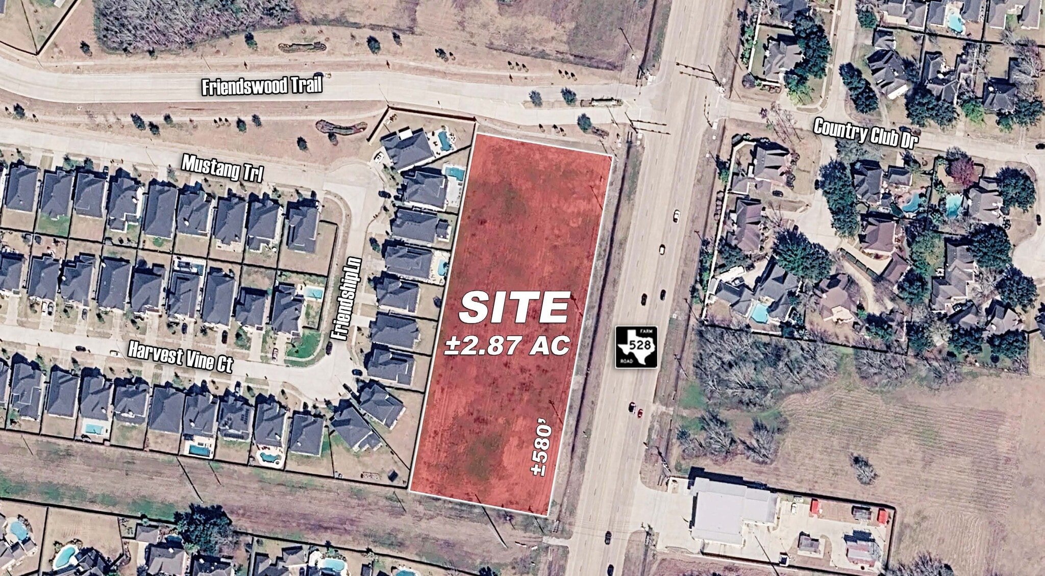 FM-528 @ Friendswood Trail, Friendswood, TX for Sale