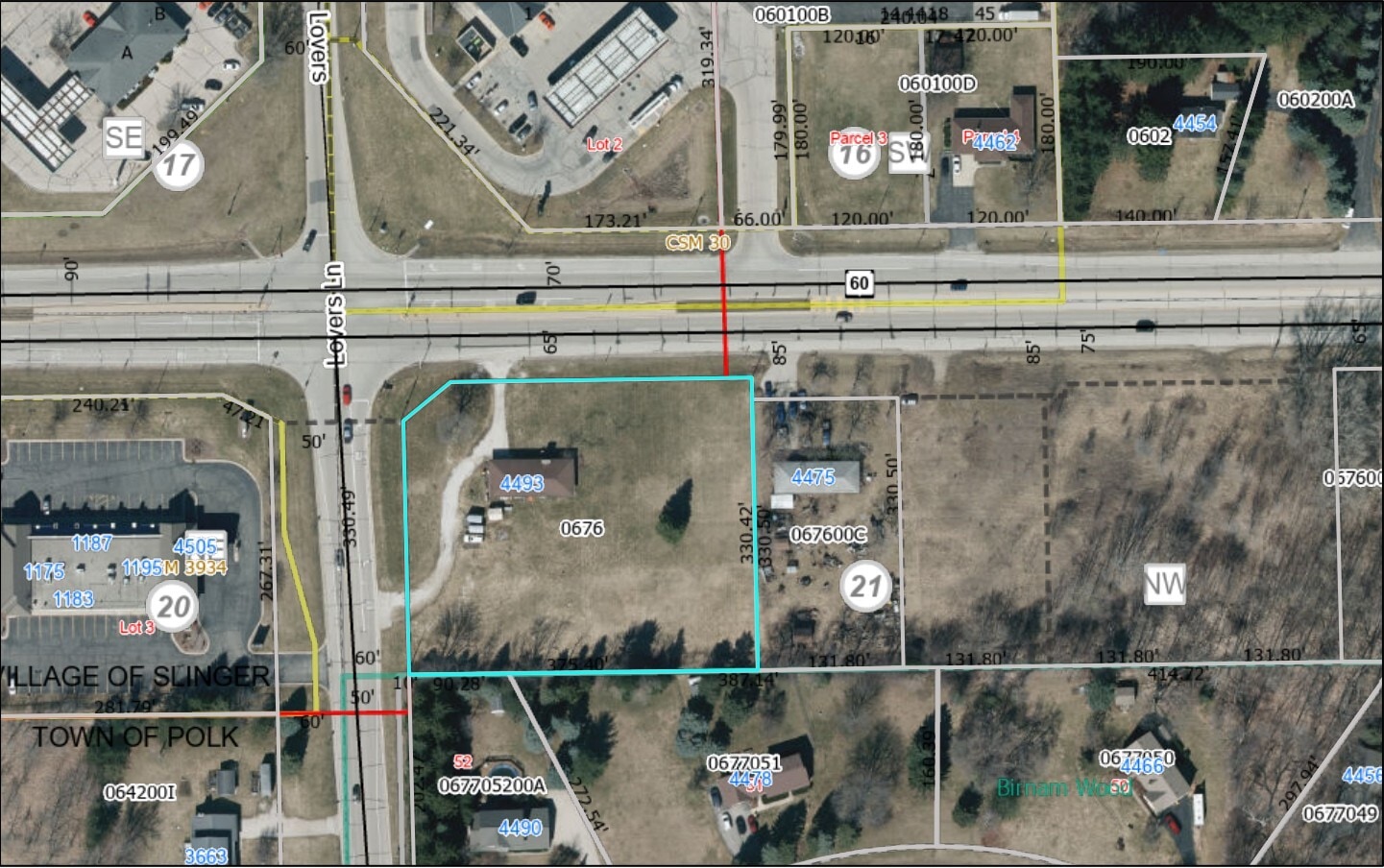 4493 State Road 60, Slinger, WI for Sale