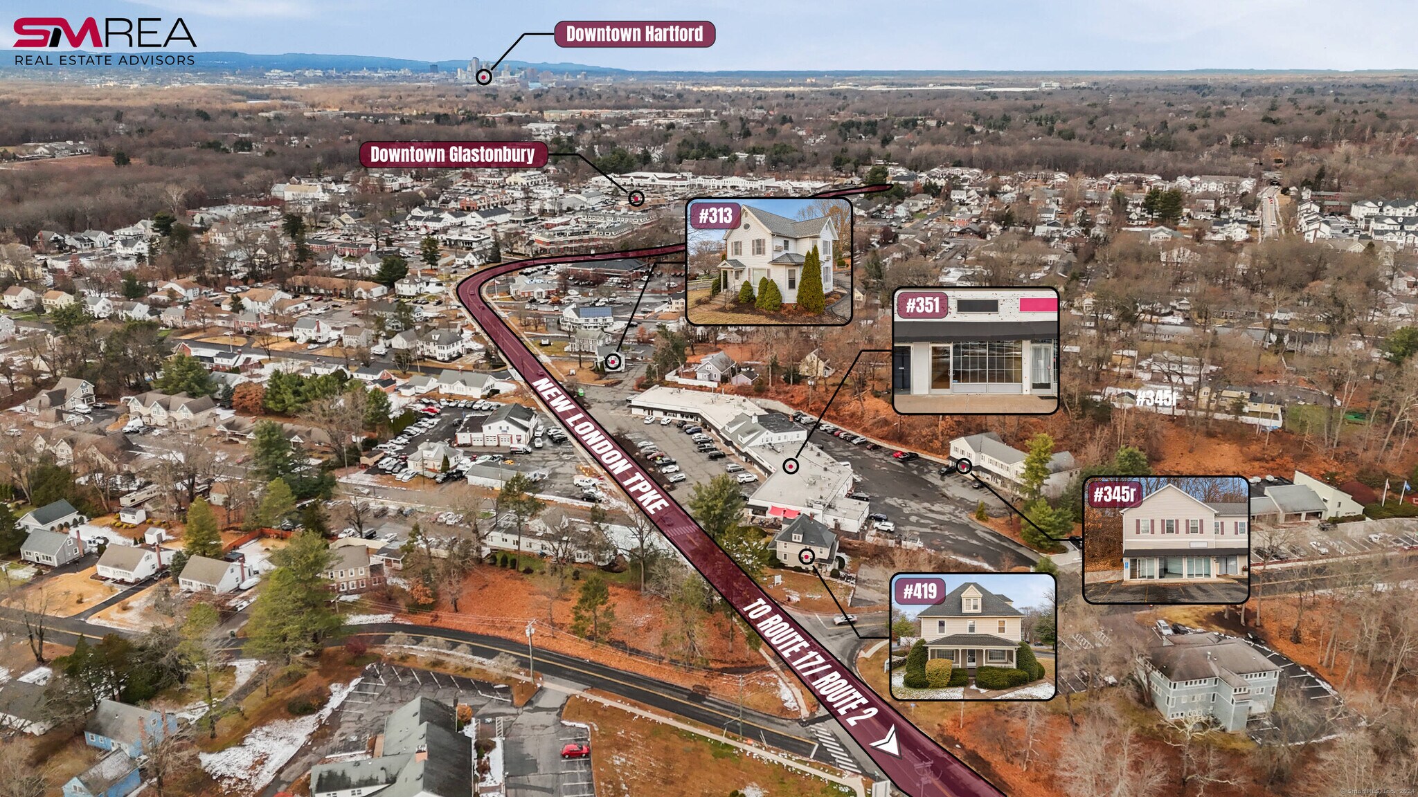 345 New London Tpke, Glastonbury, CT for Rent