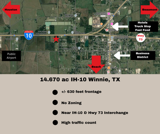 Winnie, TX Commercial - 14.670ac IH-10