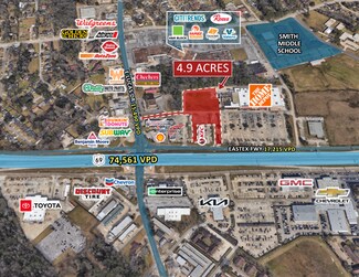 Beaumont, TX Commercial Land - 3920 Eastex fwy