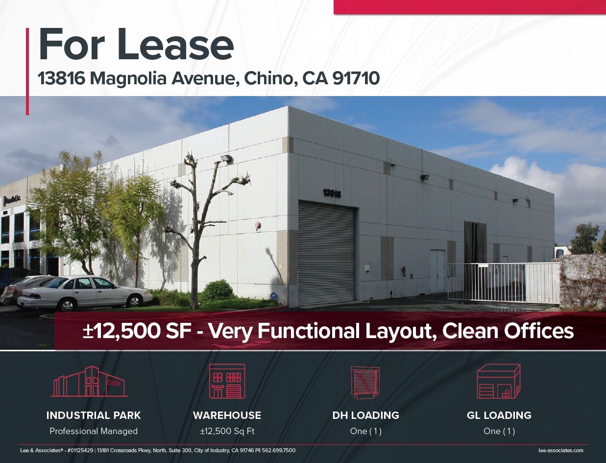 13816 Magnolia Ave, Chino, CA for Rent