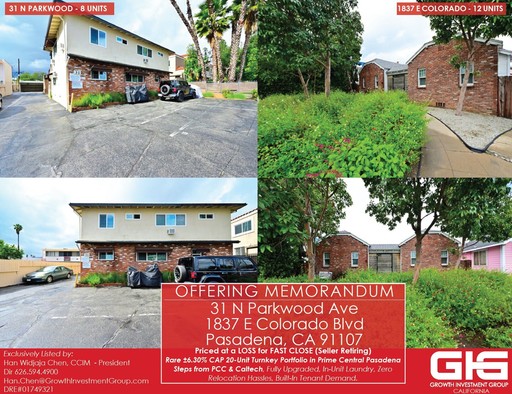 31 N Parkwood Ave, Pasadena, CA for Sale