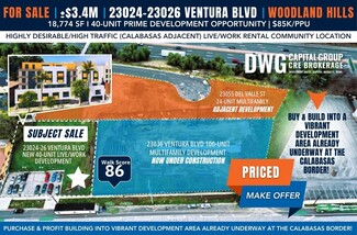 Woodland Hills, CA Residential - 23024-23026 Ventura Blvd