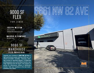 Miami, FL Flex - 6601-6681 NW 82nd Ave