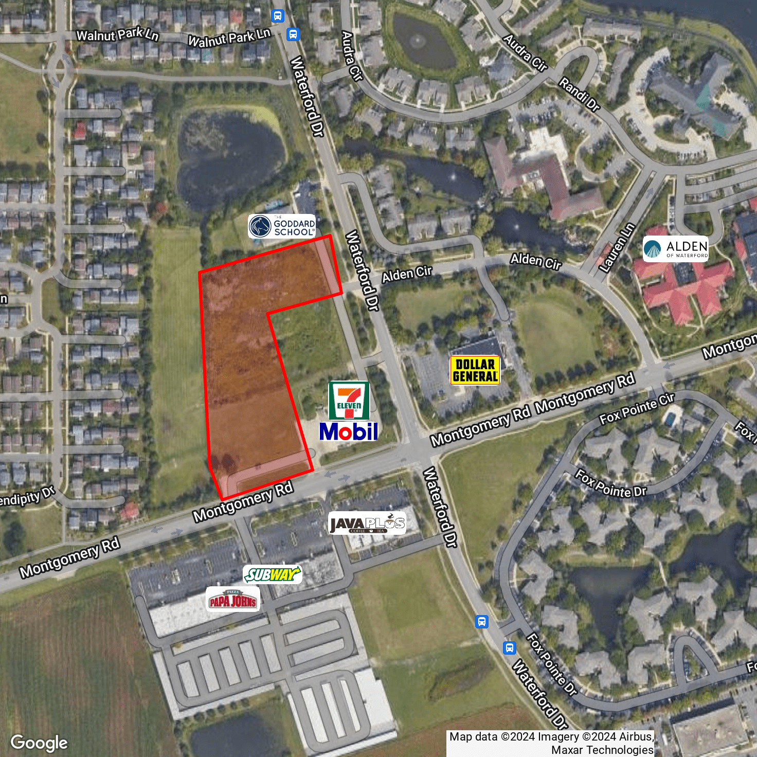 NWQ Montgomery Rd & Waterford Dr, Aurora, IL for Sale