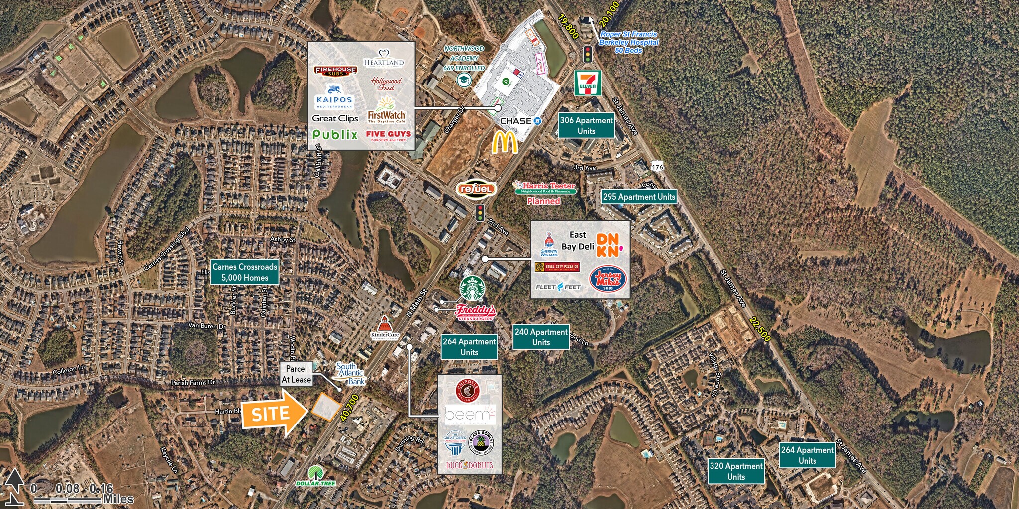 2424 N Main St, Summerville, SC for Rent