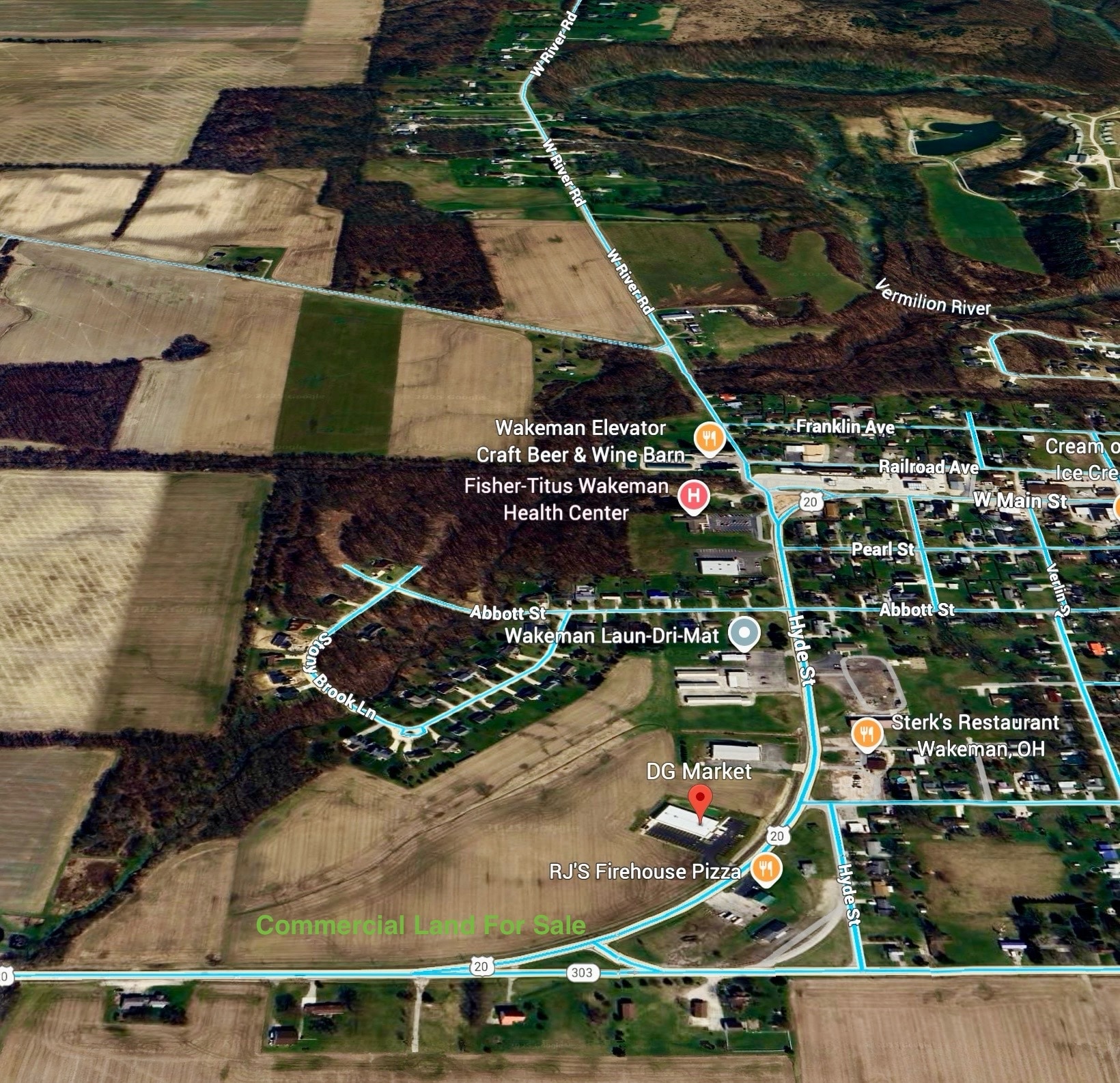 US SR 20 HWY (Hyde Street), Wakeman, OH for Sale