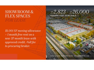 Sacramento, CA Flex - 2320-2340 Auburn Blvd