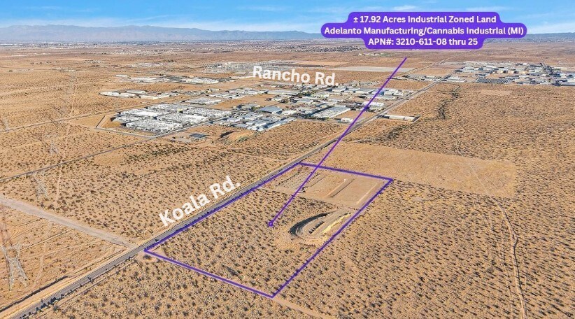 Koala Rd. and Air Expy, Adelanto, CA for Sale