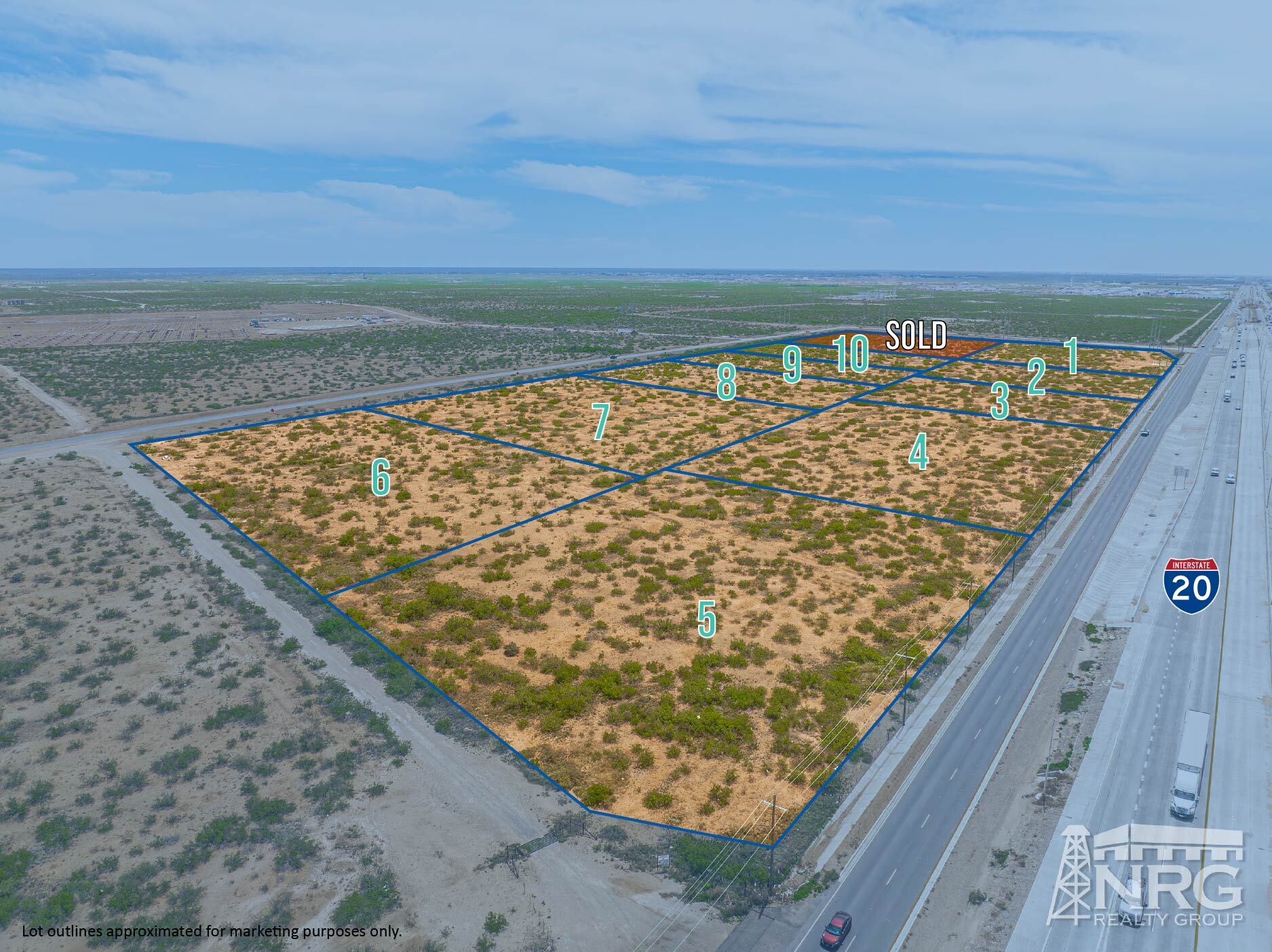 BTS Interstate 20, Midland, TX for Rent