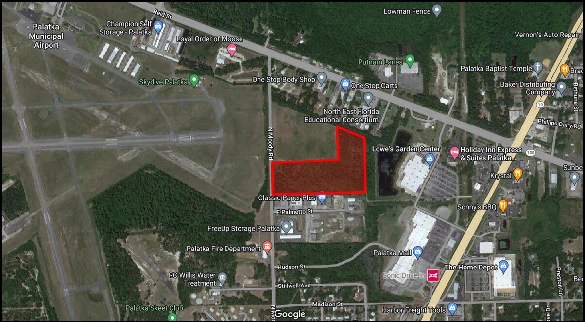 Moody Rd @ Reid Street, Palatka, FL for Sale